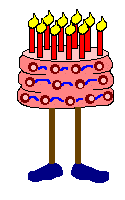 gif joyeux anniversaire gateau qui marche